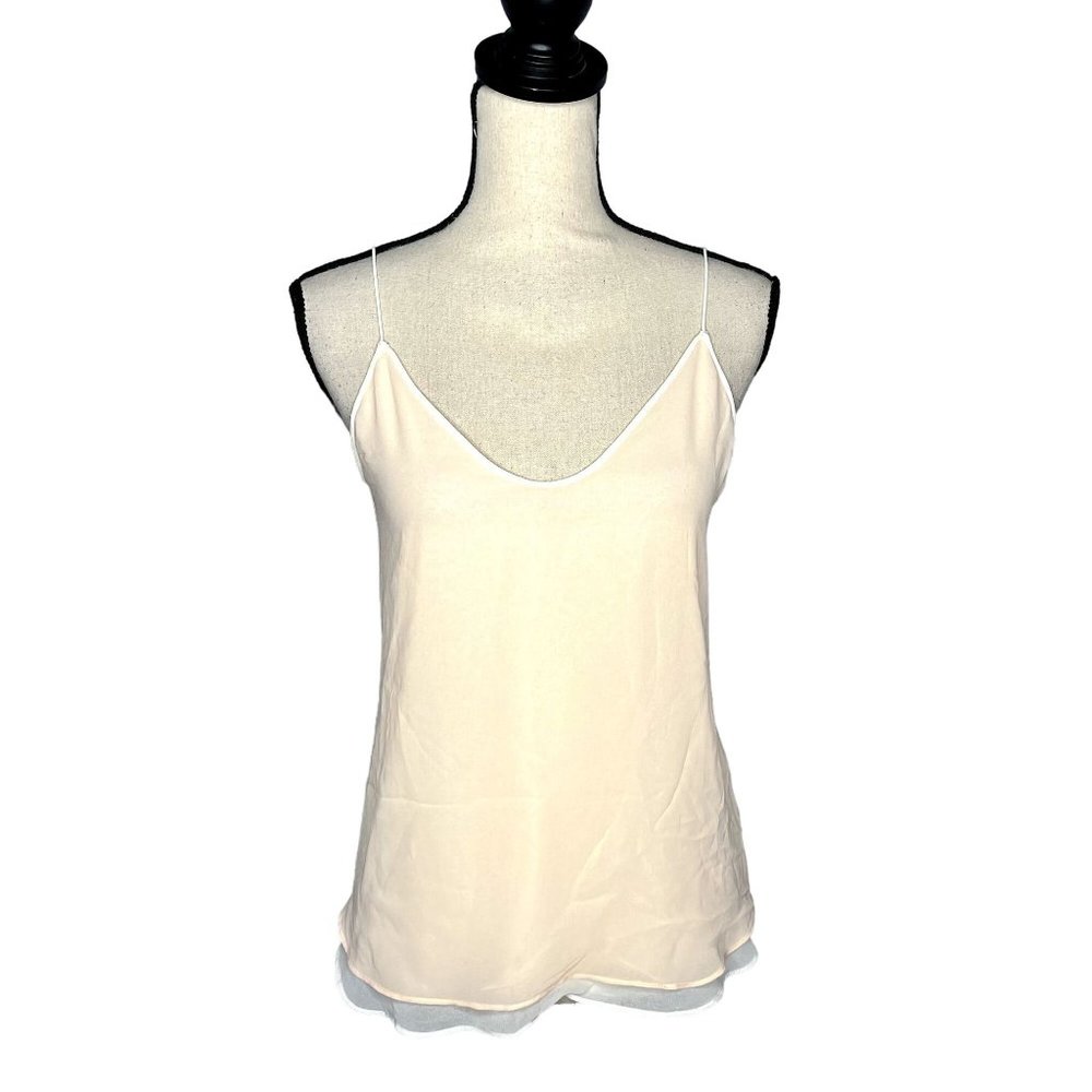Chelsea28 Light Pink and White Tank Top Blouse Size XS - Picture 8 of 8